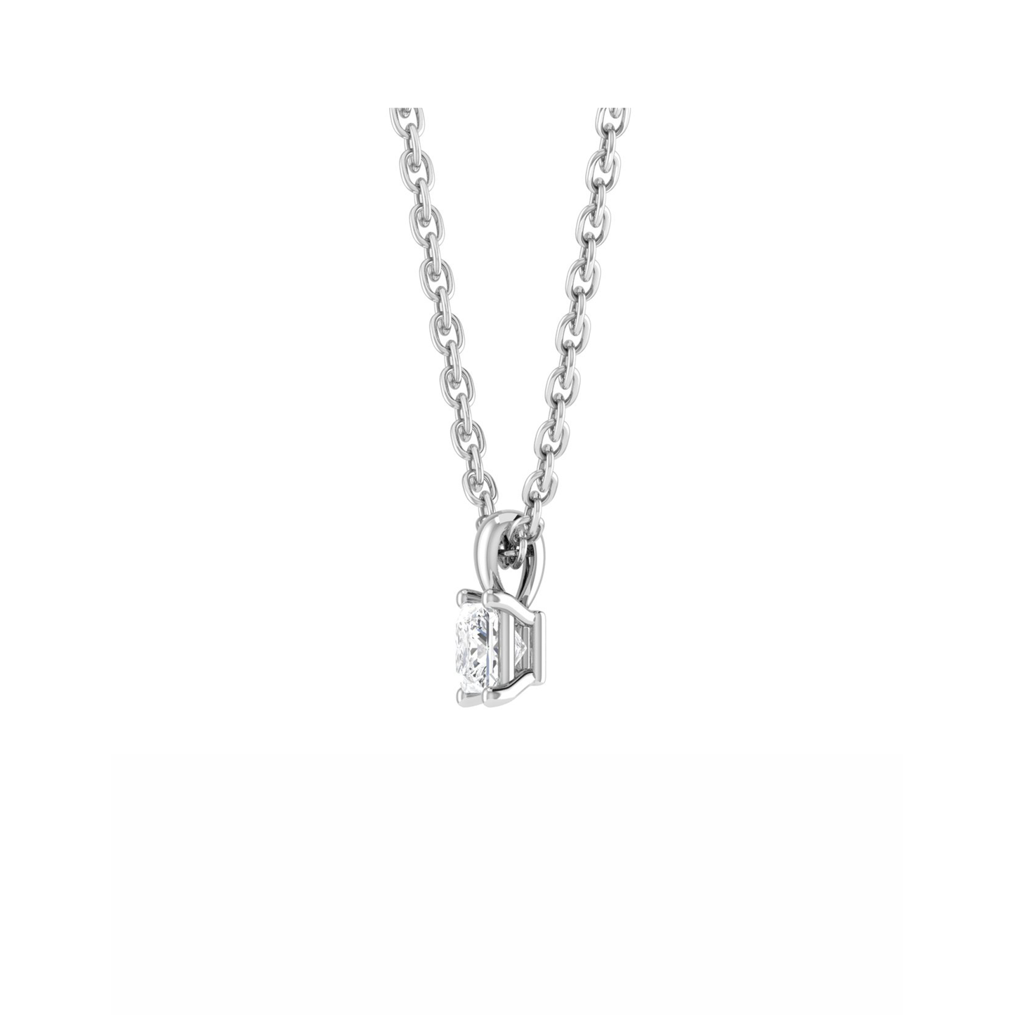 18 Karat Kühlperlen-Halskette Mt PC 6 mm 0,893 g